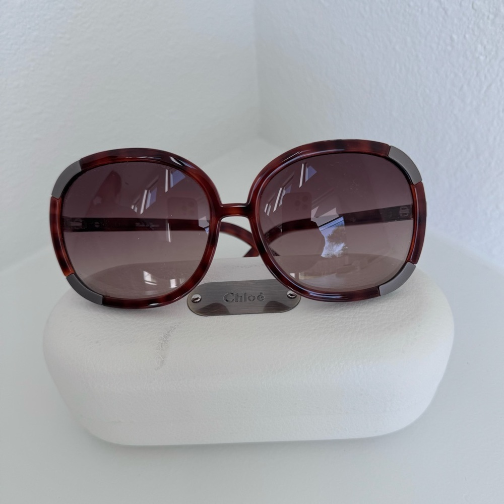 Chloe Sunglasses, Made in France, Case Included
